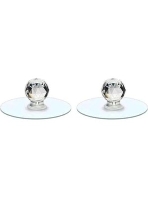 Calperia 4'lü Şeffaf Kulp Seti - Kolay Montaj ve Kullanım