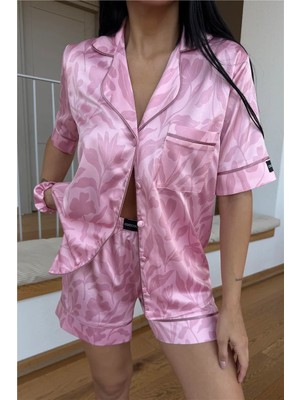 Coccolarsi Colori Del Mondo Saten Kısa Pijama Takımı CDM1502