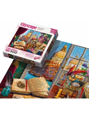 Senka Mey Ithalat® 20054 Venice Still Life 500 Parça Puzzle