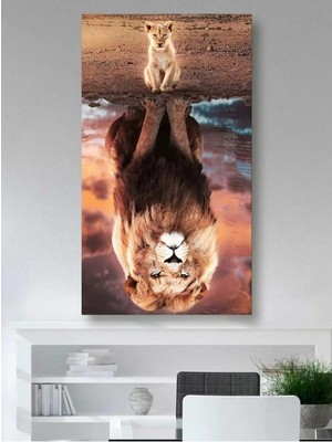 Şehzat Aslan 2 -Kanvas Tablo Salon Oturma Yatak Odası Ofis Antre Cafe Için Duvar Dekoru