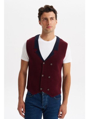 Ar-ma Erkek Yelek Basic Baskisiz Cepsiz Slim Fit Tek Toplama Licrali Pike K0YYO0857