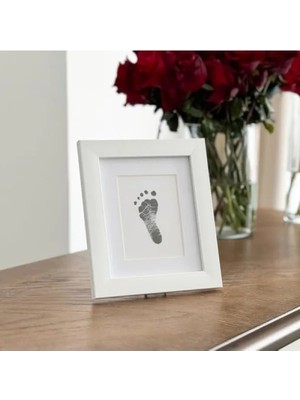 Calperia Yenidoğan El Veya Ayak Izi Çerçevesi - Tekli ve Metal Ayaklık ile