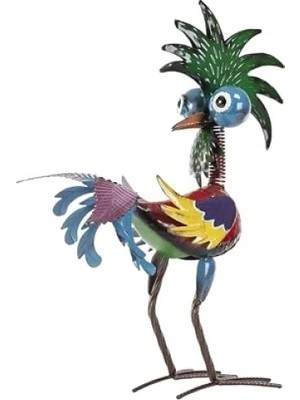 Calperia Parlak Musluk Heykeli - Dış Mekan Sanat Dekorasyonu, 48 cm