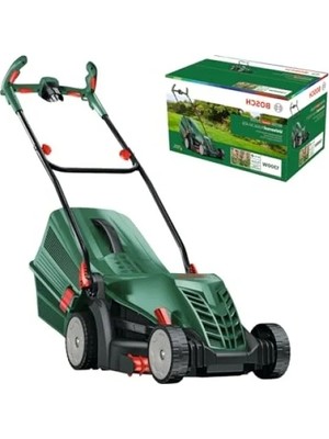 Calperia Enerji Tasarruflu Çim Biçme Makinesi, 34 cm Kesim Genişliği, Katlanabilir Tutamak