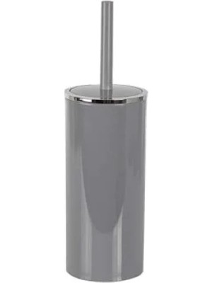 Calperia Şık Gri Dekoratif Tuvalet Fırçası