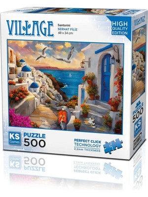 Senka Mey Ithalat® 20074 Puzzle 500 Santorini