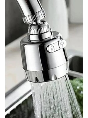 Calperia 3 Fonksiyonlu 360 Derece Döner Mutfak Lavabo Başlığı