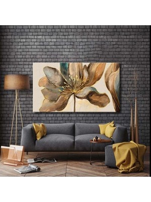 Şehzat Cennet Çiçeği Dekoratif Kanvas Duvar Tablo