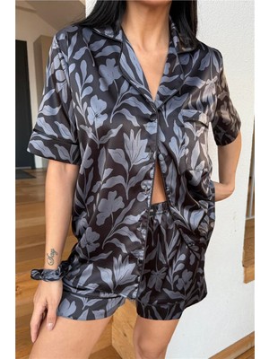 Coccolarsi Colori Del Mondo Saten Kısa Pijama Takımı CDM1617