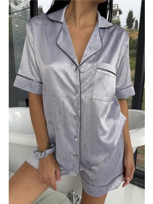 Coccolarsi Colori Del Mondo Saten Kısa Pijama Takımı CDM2255