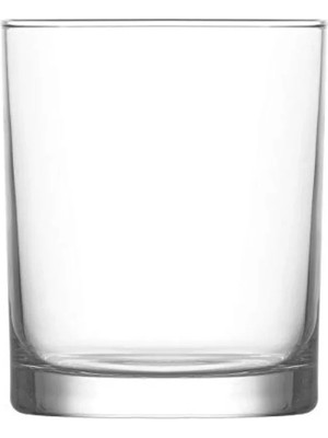 Calperia Şık 6'lı Su Bardağı Seti - 280 Cc, Yüksek Kalite Cam