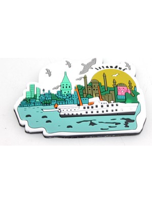 Istanbul Temalı Magnet Model 2 Veralya Tech