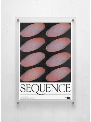 Lamazif Pleksi Cam Duvar Tablosu – “sequence” Soyut Geometrik Modern Sanat Poster | Akrilik Tablo