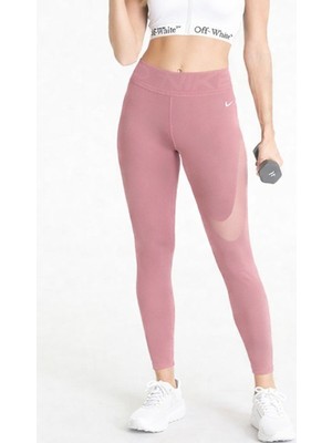 Nike Pro Sculpt High Women Tigh Kadın Yüksek Bel Tam Boy Tayt Soft Yumuşak Toparlayıcı Tayt Pembe