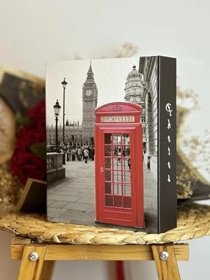 Calperia 200 Adet Kapasiteye Sahip Desenli Fotoğraf Albümü, 10 x 15 cm