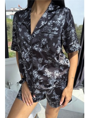 Coccolarsi Colori Del Mondo Saten Kısa Pijama Takımı CDM2254