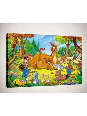 Şehzat Dekoratif Kanvas Tablo - Çocuk Odası Dekorasyonu - CK73