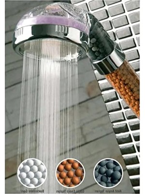 Calperia Su Tasarruflu El Duş Başlığı - Arıtmalı, Boncuklu