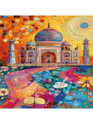 Senka Mey Ithalat® 20092 Puzzle 500 Mosai̇c Taj