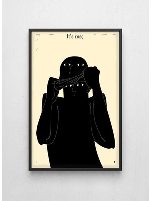 Lamazif It’s Me Figüratif Modern Sanat Tablosu | Si