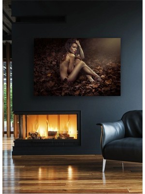 Şehzat Nü Kanvas Tablo Yatak Odası Için N10