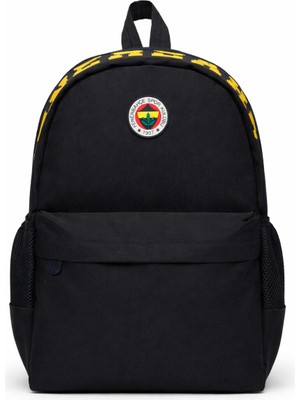 Fenerbahçe Lisanslı Su Itici Kumaşlı Sırt Çantası - Laptop Bölmeli & Kabartma Logolu Okul Çantası