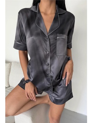 Coccolarsi Colori Del Mondo Saten Kısa Pijama Takımı CDM2372