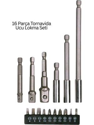 16LI Matkap Ucu Seti