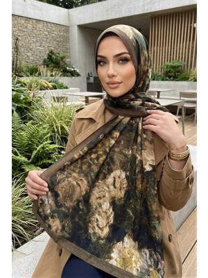 İmaj Butik Koyu Vizon Ipekhan Seren Şal