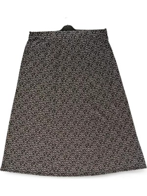 General Beli Lastikli Full Likralı Pigment Penye Etek Anne Eteği Uzun Namaz Eteği - Royaleks - D4