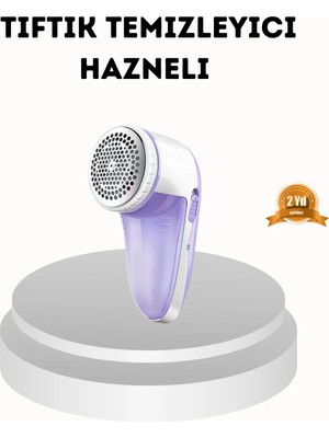 Taşınabilir Şarjlı Tiftik Toplayıcı – Çıkarılabilir Hazneli, Anti-Statik Fırçalı