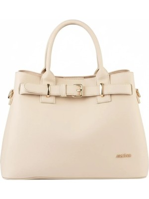 Armine Pia Kadın Omuz & Çapraz Çanta 395 - Krem