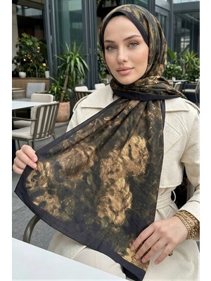 İmaj Butik Kahve Taba Ipekhan Seren Şal