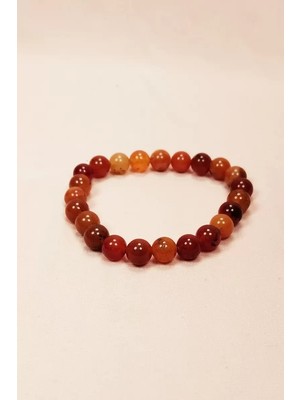 General Akik Doğal Taş Bileklik Kutulu