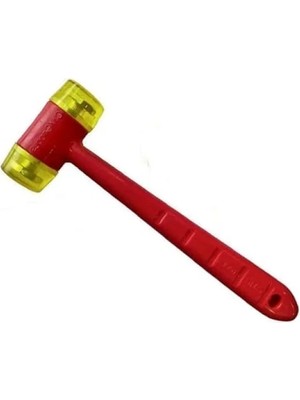 Calperia 40 mm Çapında Sarı Plastik Vidalı Tokmak