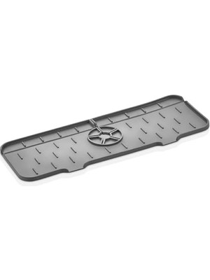 Mithra Life Su Tutucu Silikon Gri Musluk Matı MIT1033