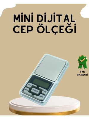 Kapaklı Dijital Cep Terazisi Hassasiyet 300 gr