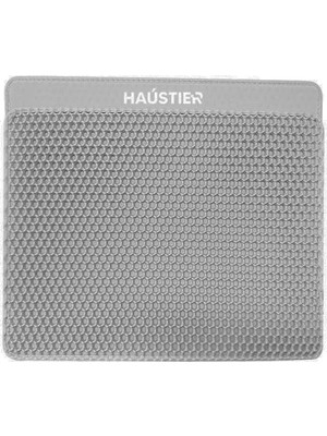 Haustier Kedi Tuvaleti Paspası, Otomatik Kedi Tuvaleti Önü Elekli Kedi Kumu Paspası (50 x 45CM)