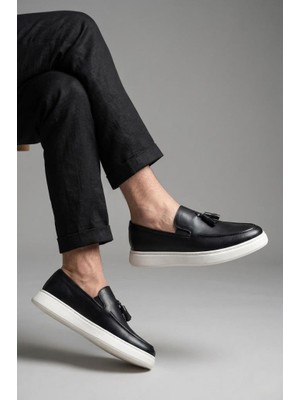 Pisagor PS-21075 Erkek Hakiki Deri Loafer Ayakkabı