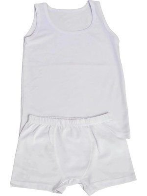 Erkek Çocuk Beyaz Takım 514