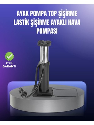 Ayak Pompası Otomobil Motosiklet Bisiklet Lastik Şişirme