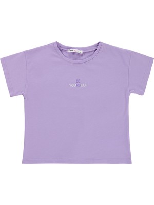 Civil Girls 2-5 Yaş Tişört - Lila