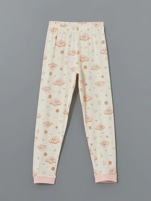 Lc Waikiki Yeni Sezon Beli Lastikli Kız Çocuk Pijama Alt