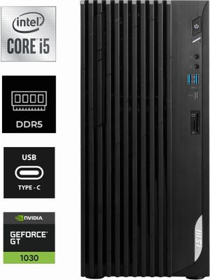 MSI Msı Pro DP180 I5-14400 14A-878EU-K0094 96GB 4tb Gt 1030 2gb W11HOME Masaüstü Bilgisayar