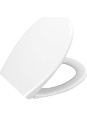 Vitra S10 Klozet Kapağı 84-003-009, Yavaş Kapanır, Duroplast, Sandviç Tip, Metal Menteşeli, Beyaz