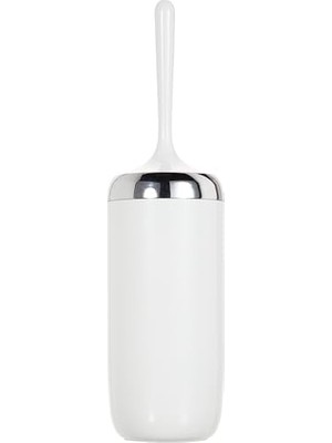 Lima Tuvalet Fırçası, Krom Dekorlu, Beyaz