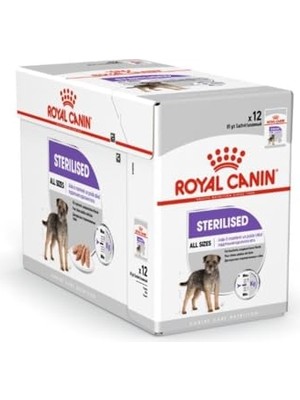 Royal Canin Sterilised Loaf Kısırlaştırılmış Köpek Maması (12 x 85 Gr)