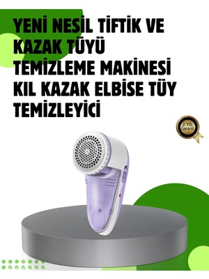 Pamuk Tiftik Tüy Temizleme Makinesi 5W – 3 Bıçaklı Sistem
