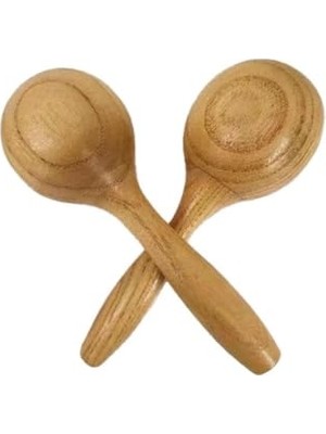 Midex Orf-Sp-25 Örf Aletleri Gerçek Ağaç Marakas Kaliteli Maracas 2 Adet (Çift)