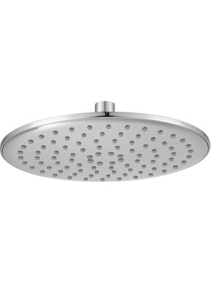 Fause Tepe Duş Başlığı Oval Ø23 cm KTD121 (Siyah)